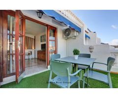 Se alquilo solamente por 3 meses estudio con terraza en los cristianos