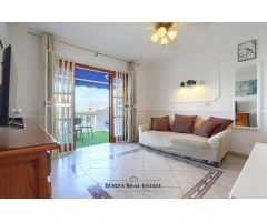 Se alquilo solamente por 3 meses estudio con terraza en los cristianos
