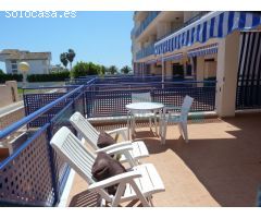 Increíble apartamento en la Playa de Nules con vistas al mar, dos maravillosas terrazas y piscina