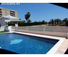 Increíble apartamento en la Playa de Nules con vistas al mar, dos maravillosas terrazas y piscina