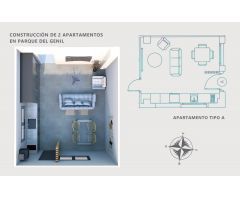 Apartamento en venta en Urb. Parque del Genil