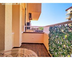 Piso en venta totalmente reformado de 1 dormitorio con vistas despejadas en Benalmádena Costa.