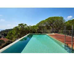 Villa con vistas al mar en Cala Canyelles, Lloret de Mar