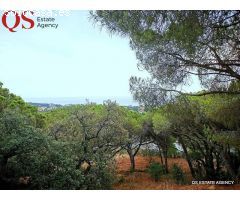 Terreno con vistas al mar en urbanización Puig Romaní, Castell DAro