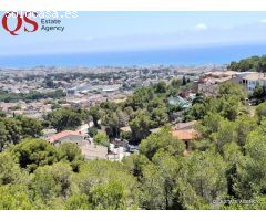 Terreno con vistas al mar y montaña en Segur de Calafell, Tarragona