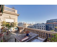 Atico duplex en venta con 3 terrazas en Diagonal