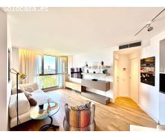 Moderno Apartamento Frente al Mar con Vistas Panorámicas en la Barceloneta