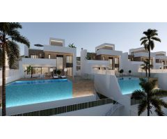 VILLAS DE LUJO DE OBRA NUEVA EN FINESTRAT CON VISTAS AL MAR