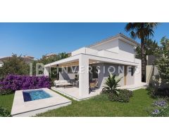 Villas de obra nueva en Cala Romantica