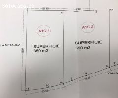 PARCELA DE 700M2 . ZONA CASICA DO. MANUEL  ORIENTACIÓN SUR