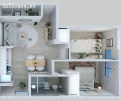 ¡¡REFORMADO A ESTRENAR!! 2 DORMITORIOS CON 2 BAÑOS