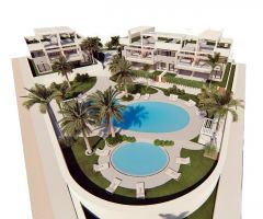Bungalow de planta alta con solárium de 85m2 en Torrevieja