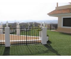 Apartamento con vistas al mar y piscina en los Collados, Águilas