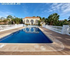 Casa rural, con pscina privada y jardines, en Águilas