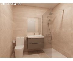 Ático de 3 dormitorios con amplia terraza en residencial con piscina. Segunda linea de Las Delicias