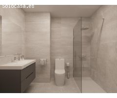 Ático de 3 dormitorios con amplia terraza en residencial con piscina. Segunda linea de Las Delicias
