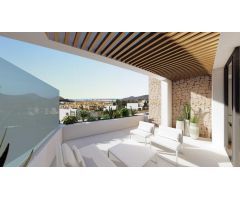 Nuevo, moderno y contemporáneos apartamentos en La Manga Club con vistas al Mar Menor