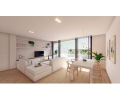 Nuevo, moderno y contemporáneos apartamentos en La Manga Club con vistas al Mar Menor
