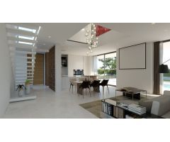 Modernos y contemporáneo diseño  en chalets en Orihuela Costa
