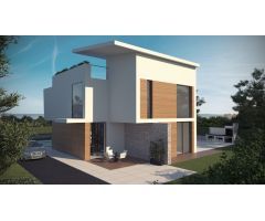 Modernos y contemporáneo diseño  en chalets en Orihuela Costa