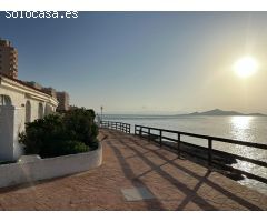 Bungalow en primera linea de playa La Manga del Mar Menor, costa cálida en España