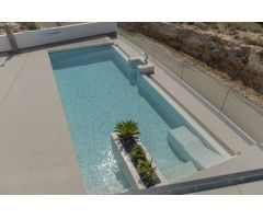 VILLAS DE OBRA NUEVA A 250 m DE LA PLAYA EN CAMPOAMOR