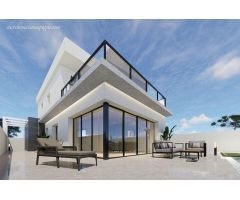 VILLA DE OBRA NUEVA EN PILAR DE LA HORADADA