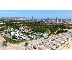 COMPLEJO RESIDENCIAL DE OBRA NUEVA EN FINESTRAT CON VISTAS AL MAR
