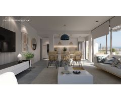 COMPLEJO RESIDENCIAL DE OBRA NUEVA EN FINESTRAT CON VISTAS AL MAR