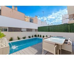 CHALETS ADOSADOS DE OBRA NUEVA EN GUARDAMAR DEL SEGURA