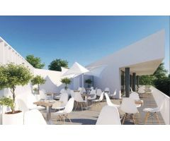 Precioso moderno apartamento de dos habitaciones orientado al Suroeste en un exclusivo residencial.