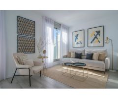 Precioso moderno apartamento de dos habitaciones orientado al Suroeste en un exclusivo residencial.