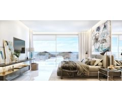 Espectacular apartamento con impresionantes vistas al mar en un residencial  moderno e innovador.