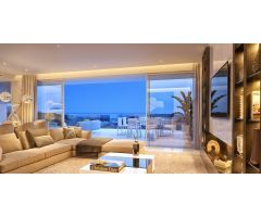 Espectacular apartamento con impresionantes vistas al mar en un residencial  moderno e innovador.