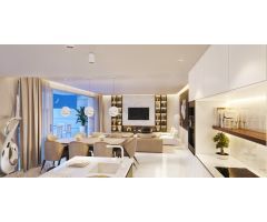 Espectacular apartamento con impresionantes vistas al mar en un residencial  moderno e innovador.
