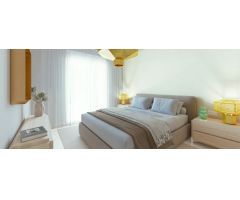 Espectacular moderno apartamento de 2 dormitorios y 2 baños con jardín privado y amplia terraza