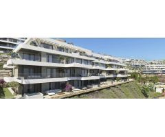 Precioso apartamento de lujo con un diseño contemporáneo con un horizonte de mar y montaña.
