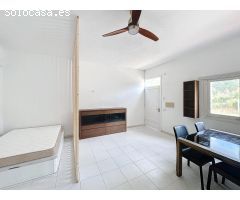 P105- Bonito y práctico Loft en playas de Fornells