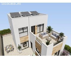 Villas modernas de nueva construcción en Benijófar con piscina privada
