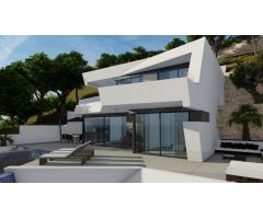 VILLA DE LUJO DE OBRA NUEVA CON VISTAS ESPECTACULARES EN CALPE