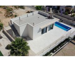 VILLAS DE OBRA NUEVA EN UN NIVEL EN POLOP!!!