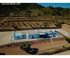 VILLA DE OBRA NUEVA EN HONDÓN DE LAS NIEVES