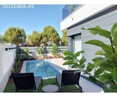 VILLAS DE OBRA NUEVA EN RODA GOLF
