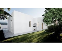 VILLA DE OBRA NUEVA EN ASPE