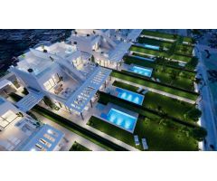 Villas de lujo de nueva construcción frente al mar en Los Alcázares
