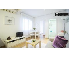 Amplio apartamento de 1 dormitorio en alquiler cerca de Plaza de Colón en Salamanca