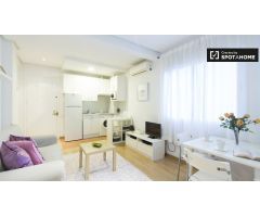 Amplio apartamento de 1 dormitorio en alquiler cerca de Plaza de Colón en Salamanca
