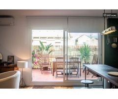 Fabuloso apartamento de 1 dormitorio en alquiler cerca de Montjuïc en Poble-sec