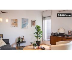 Fabuloso apartamento de 1 dormitorio en alquiler cerca de Montjuïc en Poble-sec