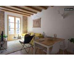 Encantador apartamento de 2 dormitorios en alquiler en El Raval
